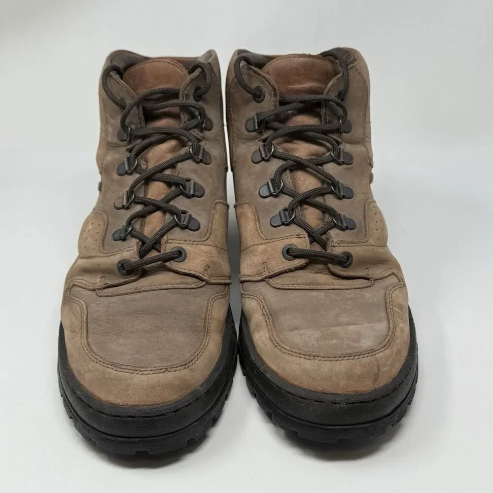 Mephisto Slacker Goretex Boots Mens 11.5 Brown Leather Hiking Ankle Waterproof